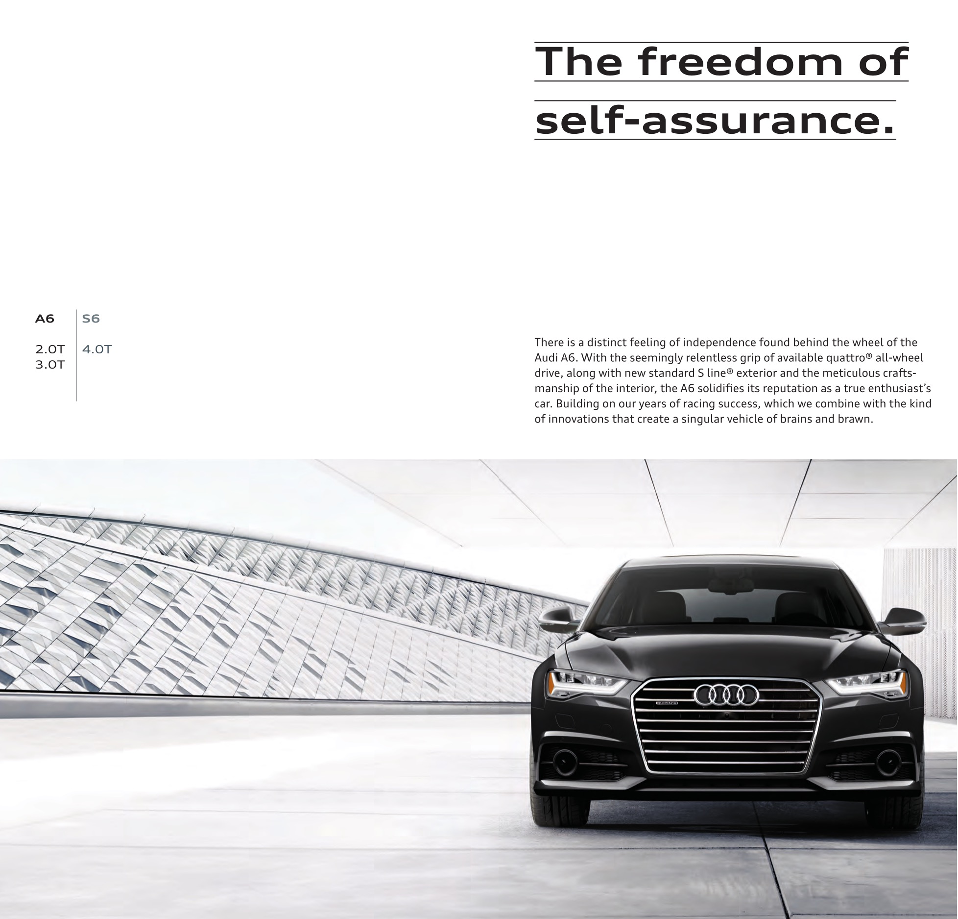 2017 Audi A6 Brochure Page 8